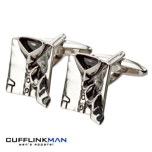 Cufflink Man Cufflinks Collar and Tie Cufflinks