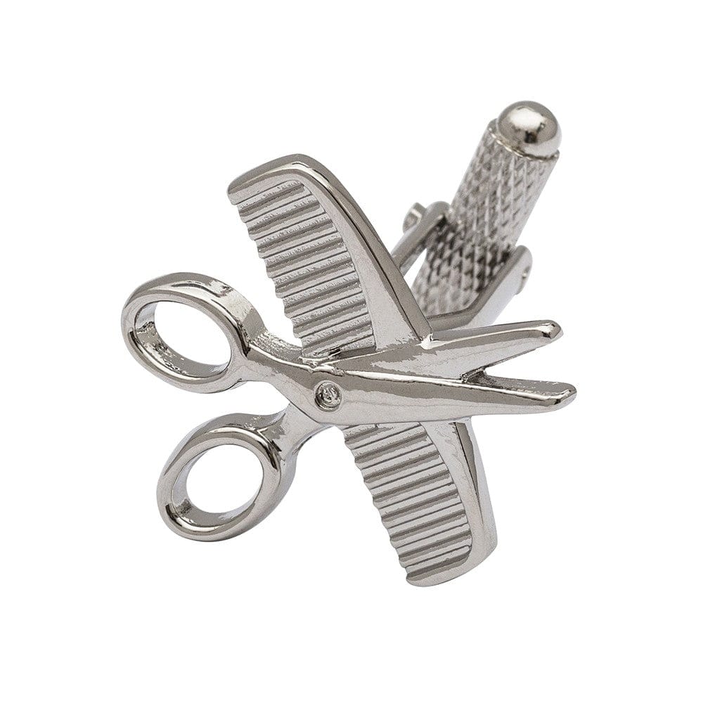 Cufflink Man Cufflinks Comb and Scissor Cufflinks