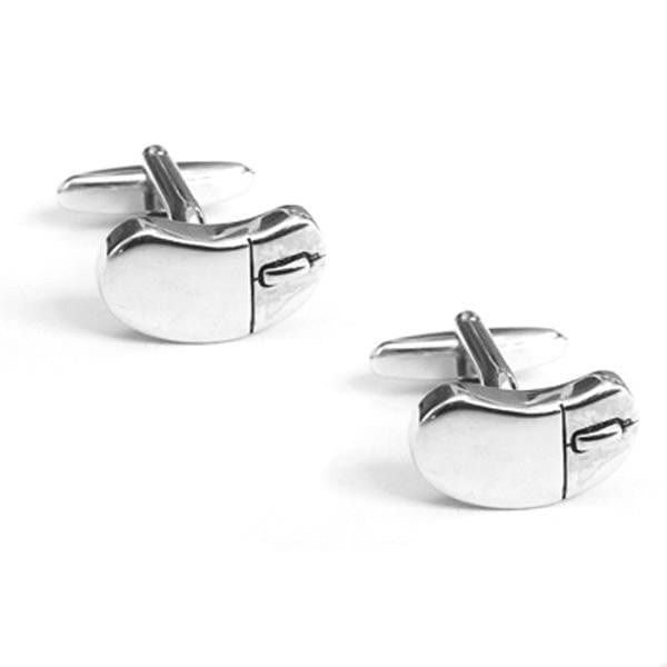 Cufflink Man Cufflinks Computer Mouse Cufflinks