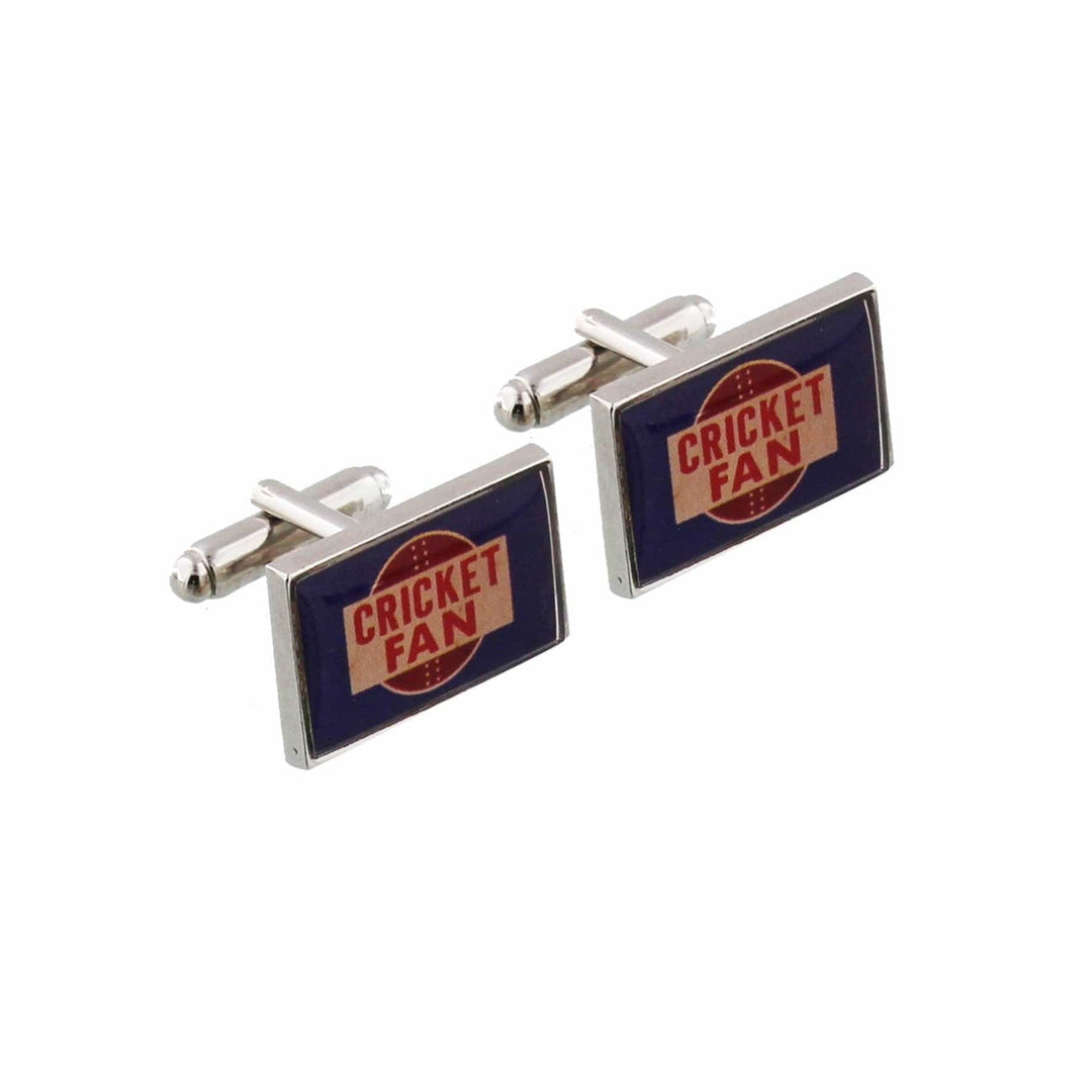 Cufflink Man Cufflinks Cricket Fan Cufflinks