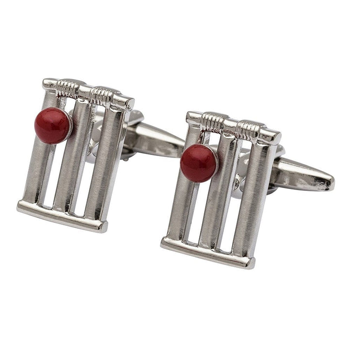 Cufflink Man Cufflinks Cricket Wicket Cufflinks