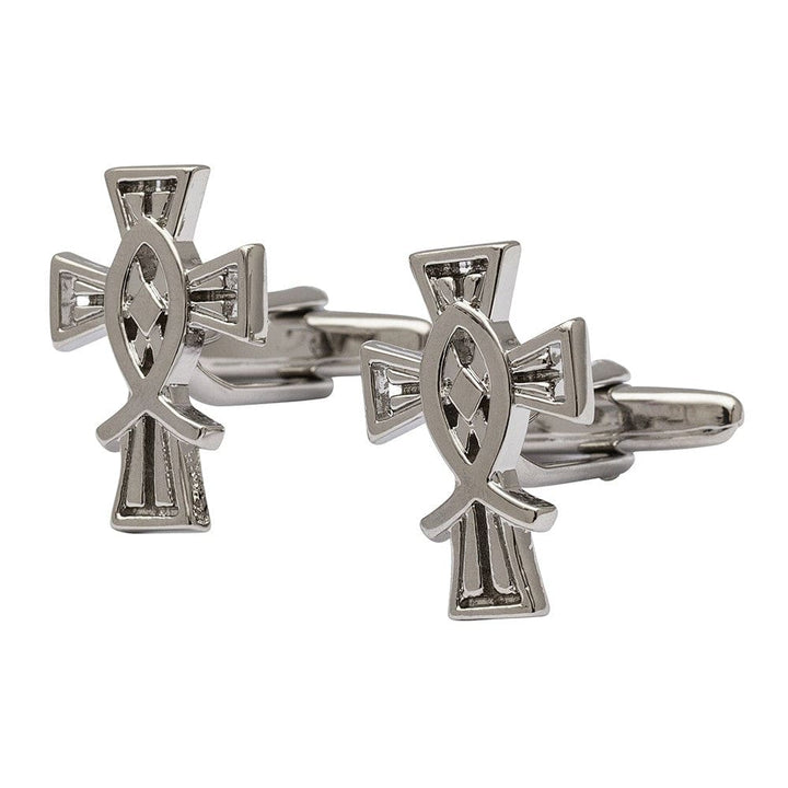 Cufflink Man Cufflinks Crucifix Cufflinks