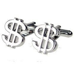 Cufflink Man Cufflinks Dollar Cufflinks - Bold Style