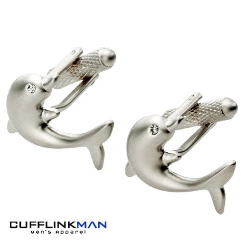 Cufflink Man Cufflinks Dolphin Cufflinks