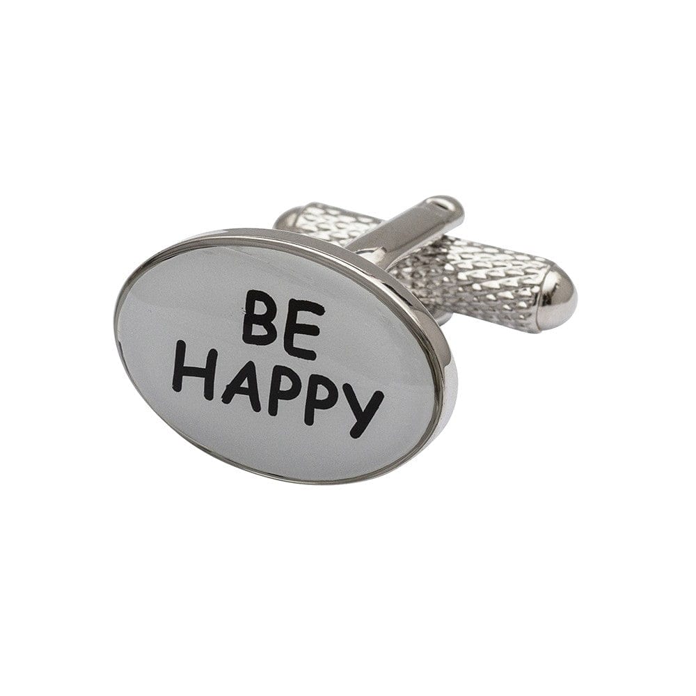 Cufflink Man Cufflinks Don't Worry Be Happy Cufflinks