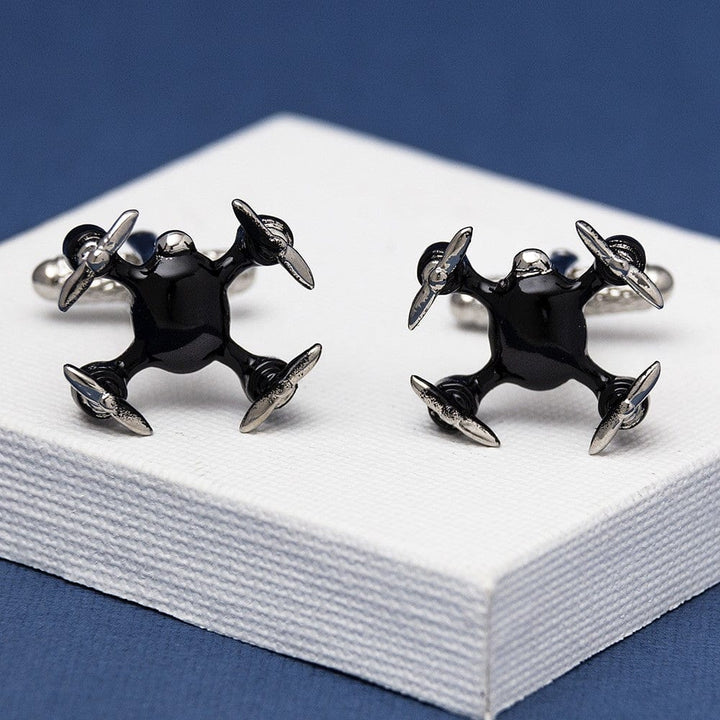 Cufflink Man Cufflinks Drone Cufflinks