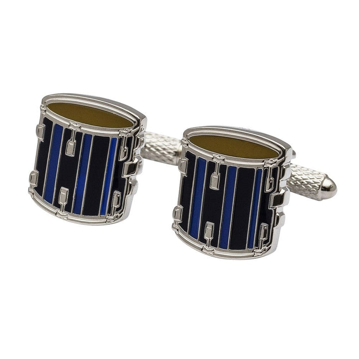 Cufflink Man Cufflinks Drum Cufflinks - Marching Drum Cufflinks