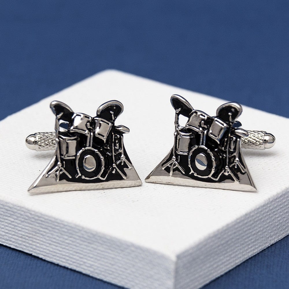 Cufflink Man Cufflinks Drum Kit Cufflinks