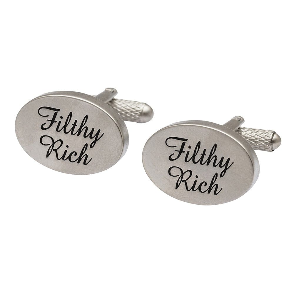 Cufflink Man Cufflinks Filthy Rich Cufflinks