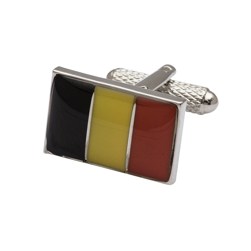 Cufflink Man Cufflinks Flag of Belgium Cufflinks