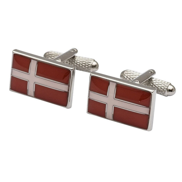 Cufflink Man Cufflinks Flag of Denmark Cufflinks