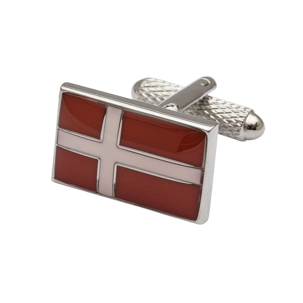 Cufflink Man Cufflinks Flag of Denmark Cufflinks