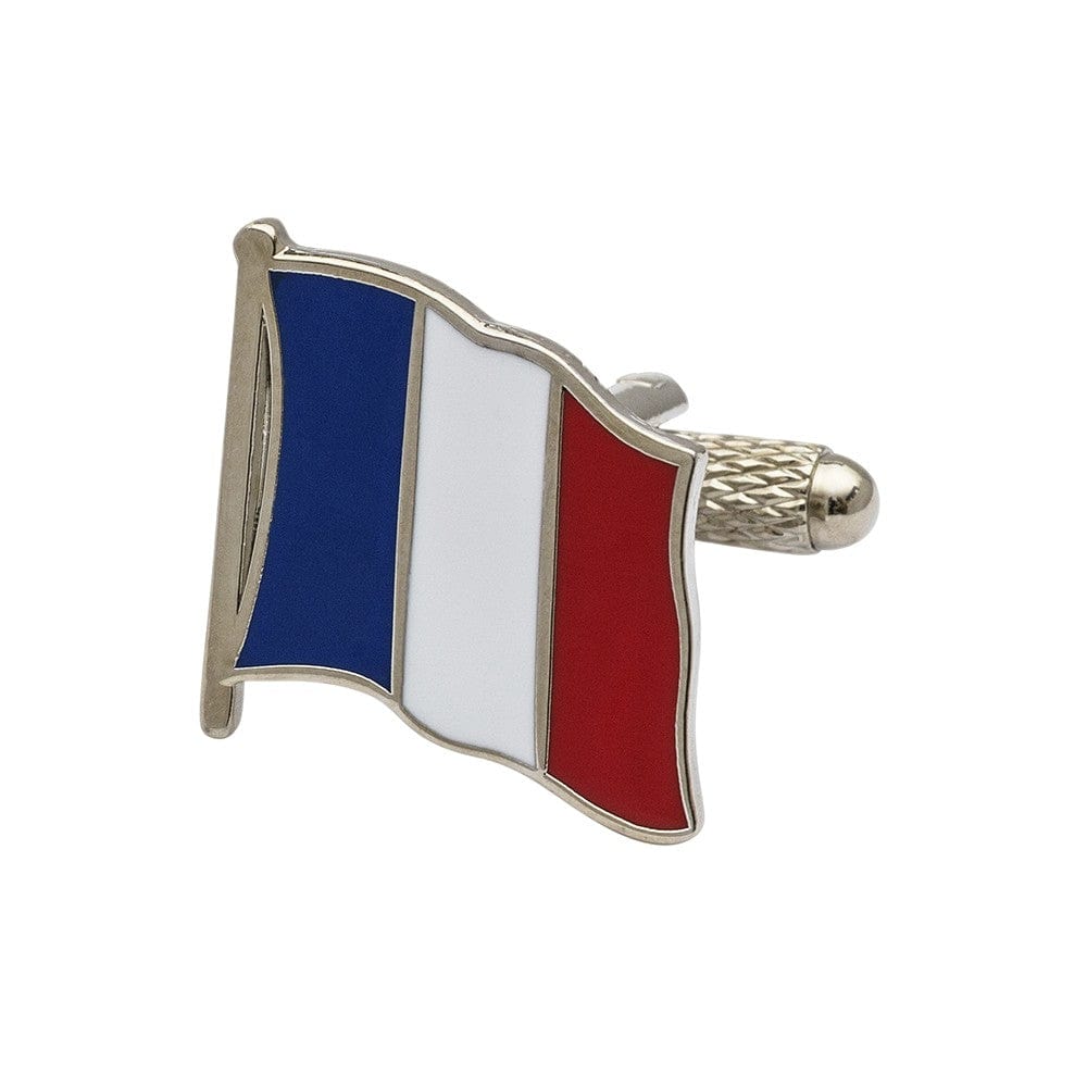 Cufflink Man Cufflinks Flag of France Cufflinks - Wavy Edition