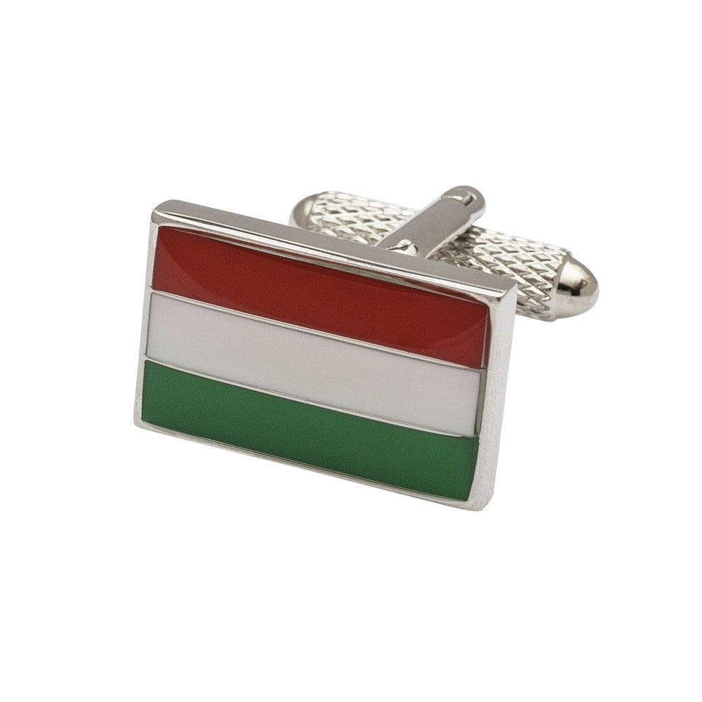 Cufflink Man Cufflinks Flag of Hungary Cufflinks