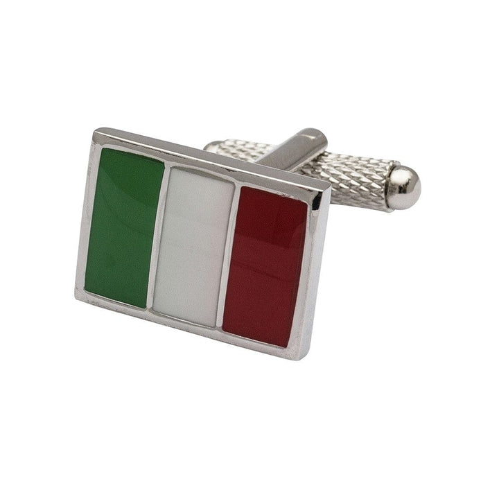 Cufflink Man Cufflinks Flag of Italy Cufflinks