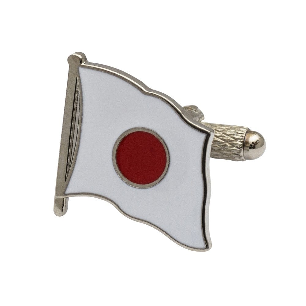 Cufflink Man Cufflinks Flag of Japan Cufflinks - Wavy Edition