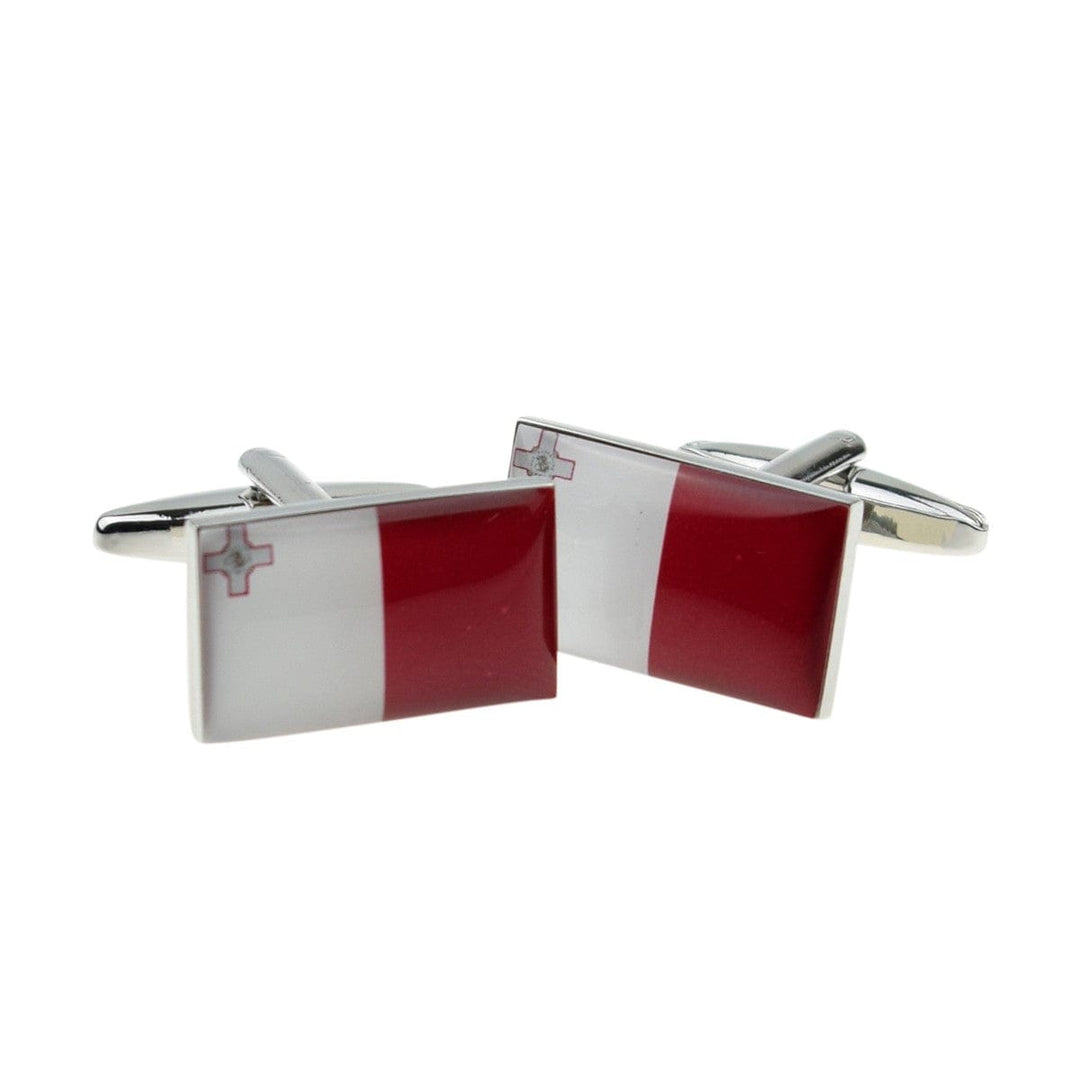 Cufflink Man Cufflinks Flag of Malta Cufflinks