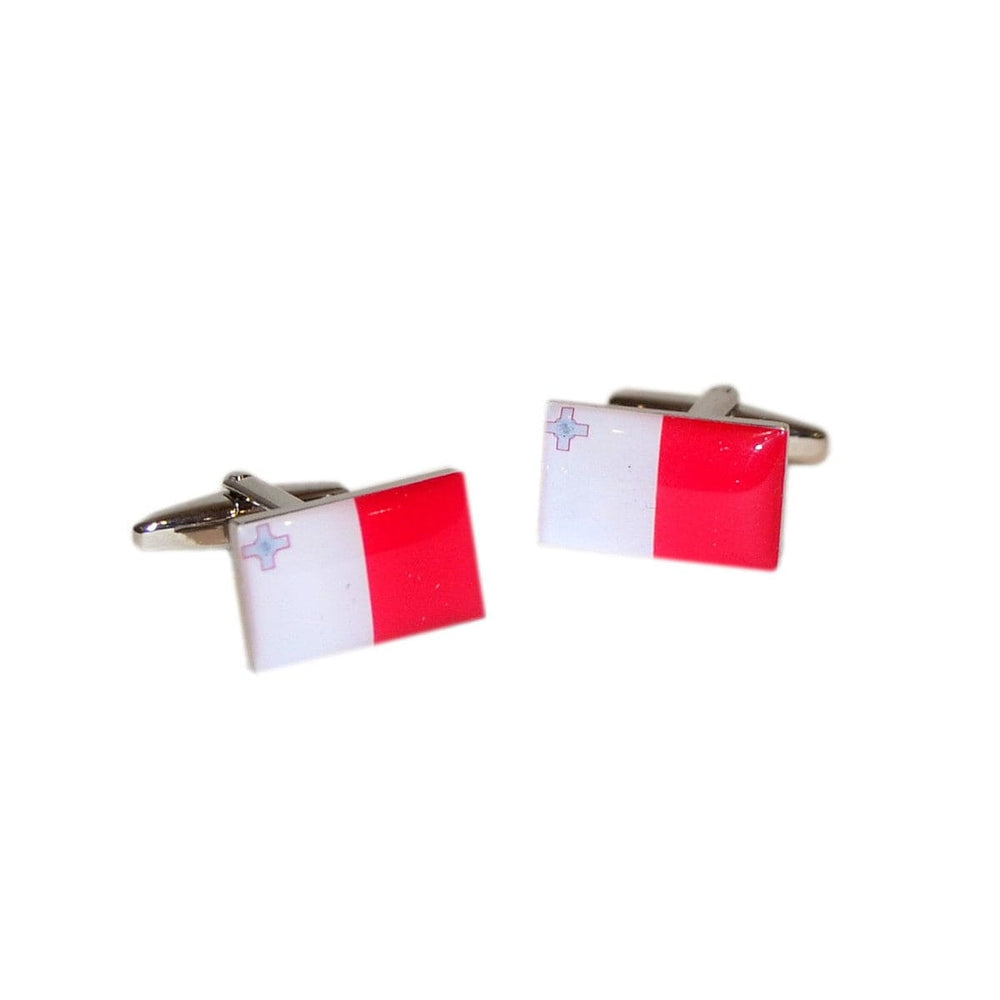 Cufflink Man Cufflinks Flag of Malta Cufflinks