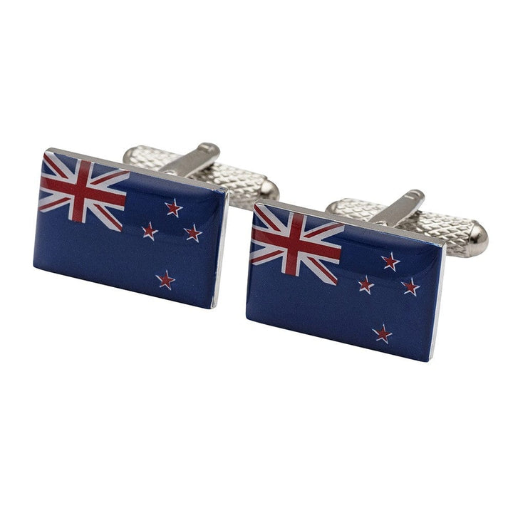 Cufflink Man Cufflinks Flag of New Zealand Cufflinks