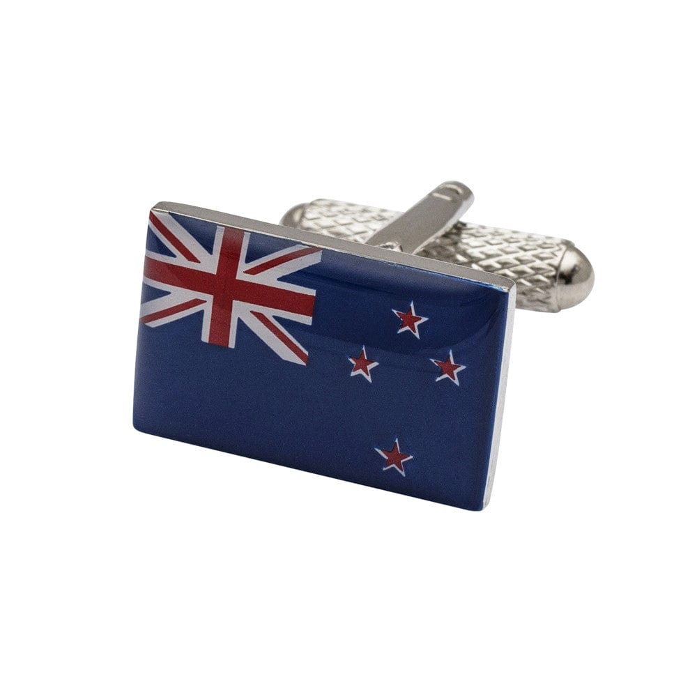 Cufflink Man Cufflinks Flag of New Zealand Cufflinks