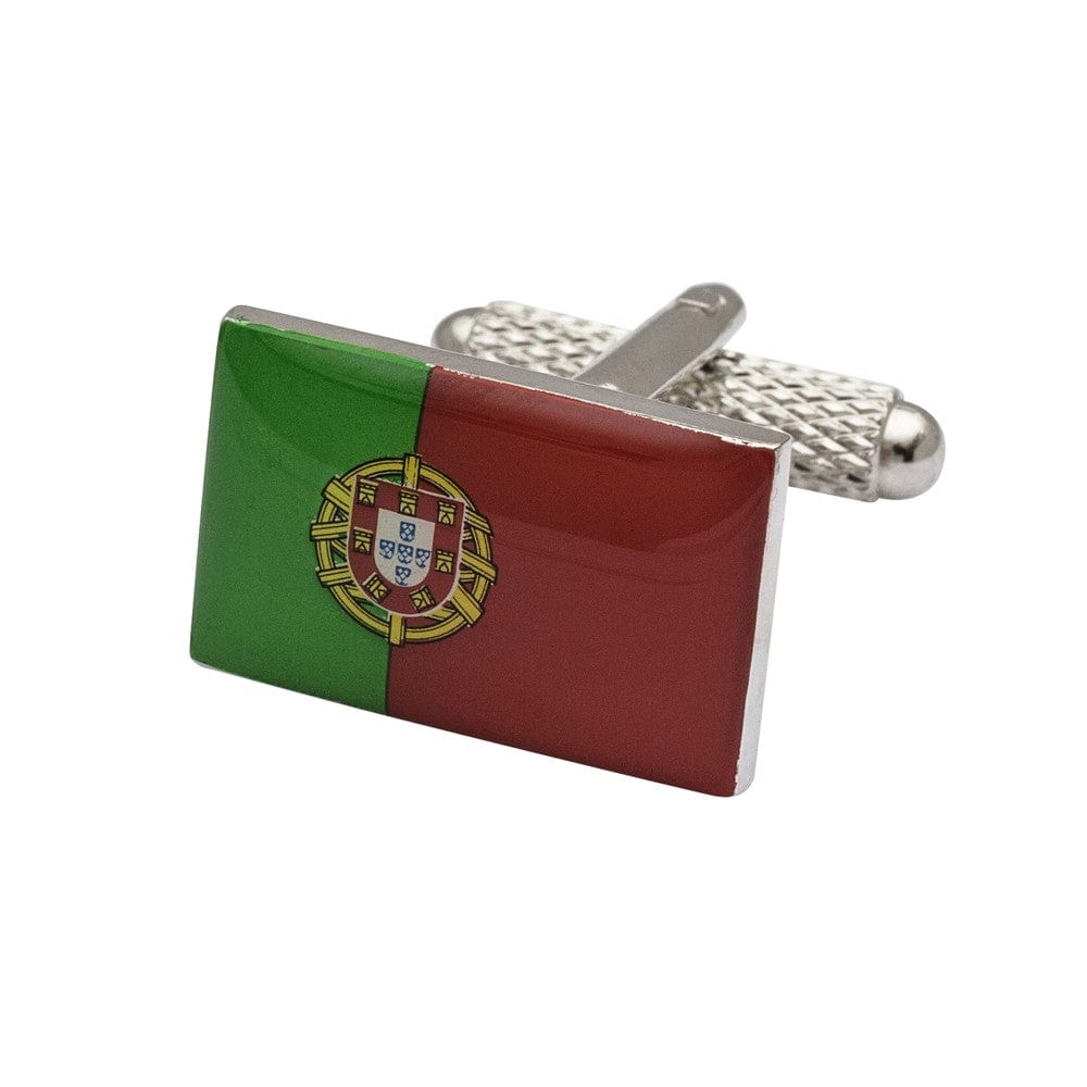 Cufflink Man Cufflinks Flag of Portugal Cufflinks - Portuguese Flag Cufflinks