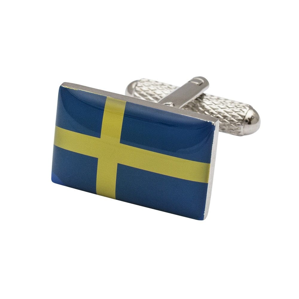 Cufflink Man Cufflinks Flag of Sweden Cufflinks