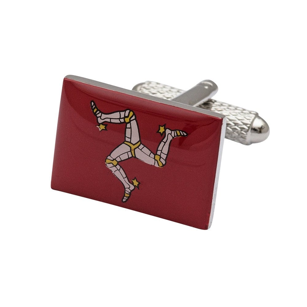 Cufflink Man Cufflinks Flag of The Isle Of Man Cufflinks