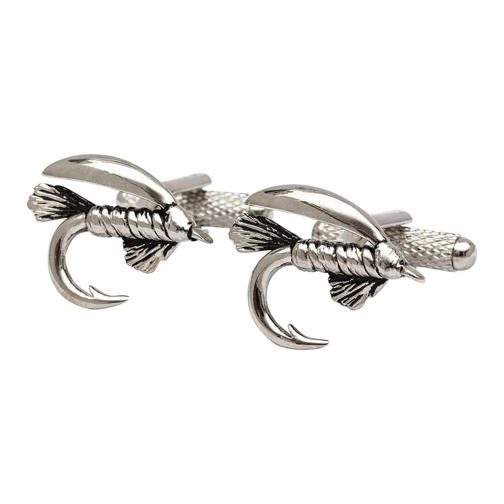 Cufflink Man Cufflinks Fly-Fishing Cufflinks