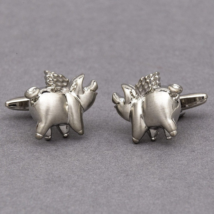 Cufflink Man Cufflinks Flying Pigs Cufflinks