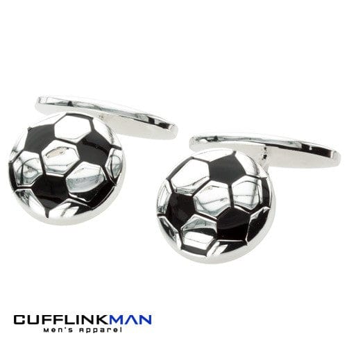 Cufflink Man Cufflinks Football Fever Cufflinks Silver Plated