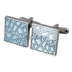 Cufflink Man Cufflinks Fractal Ice Cufflinks