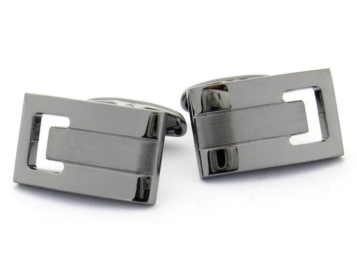 Cufflink Man Cufflinks Gately Gunmetal Cufflinks