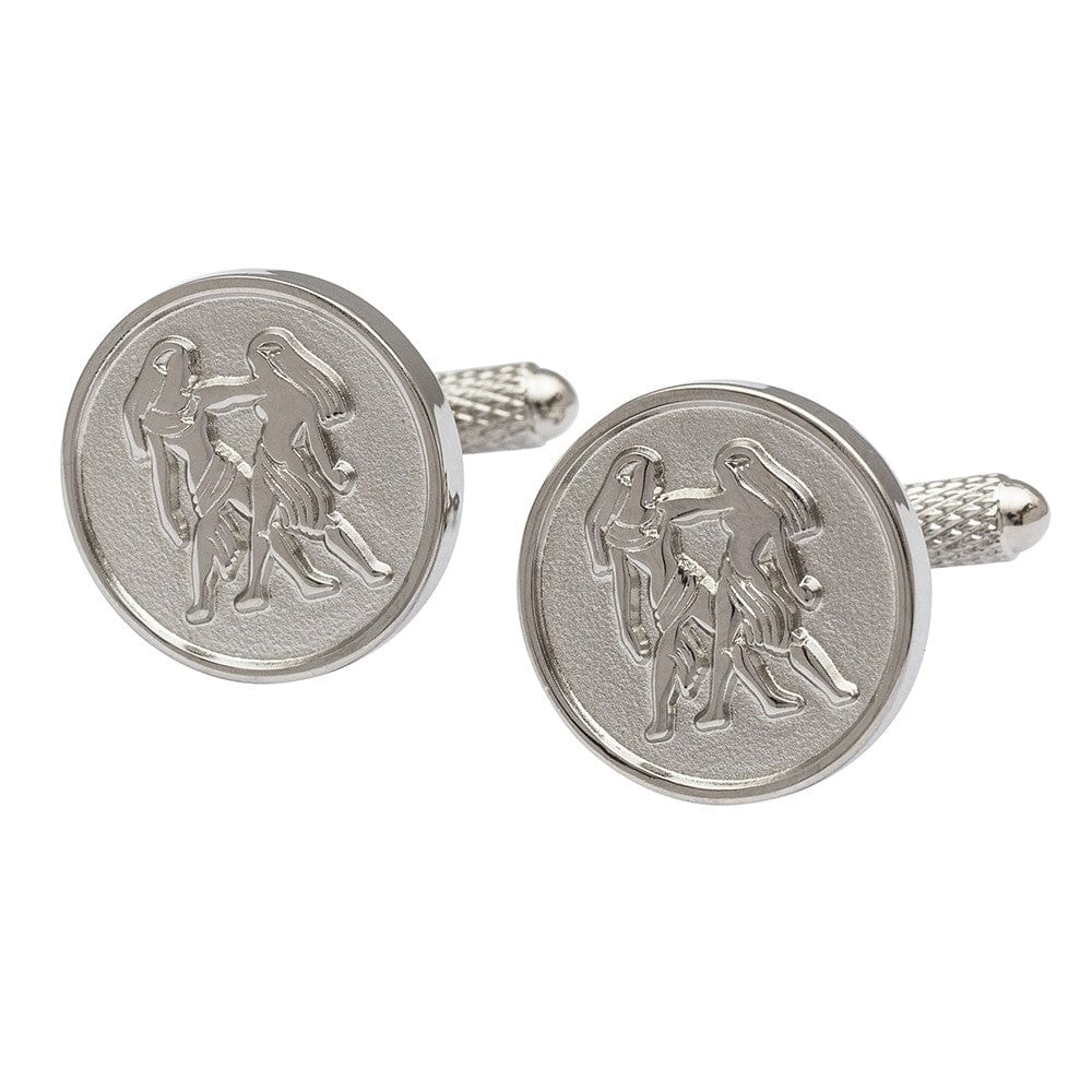 Cufflink Man Cufflinks Gemini - Star Sign Cufflinks - Zodiac Sign Cufflinks