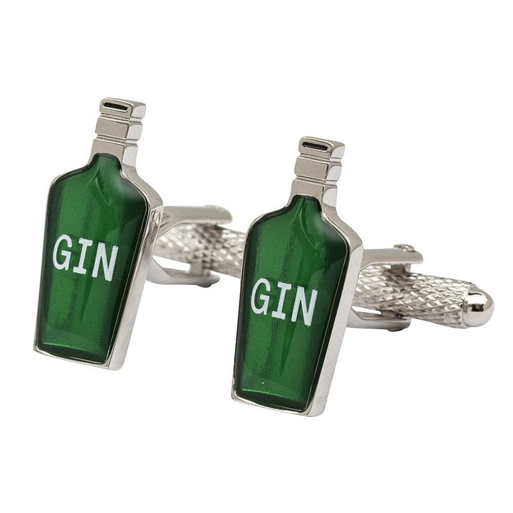 Cufflink Man Cufflinks Gin Bottle Cufflinks