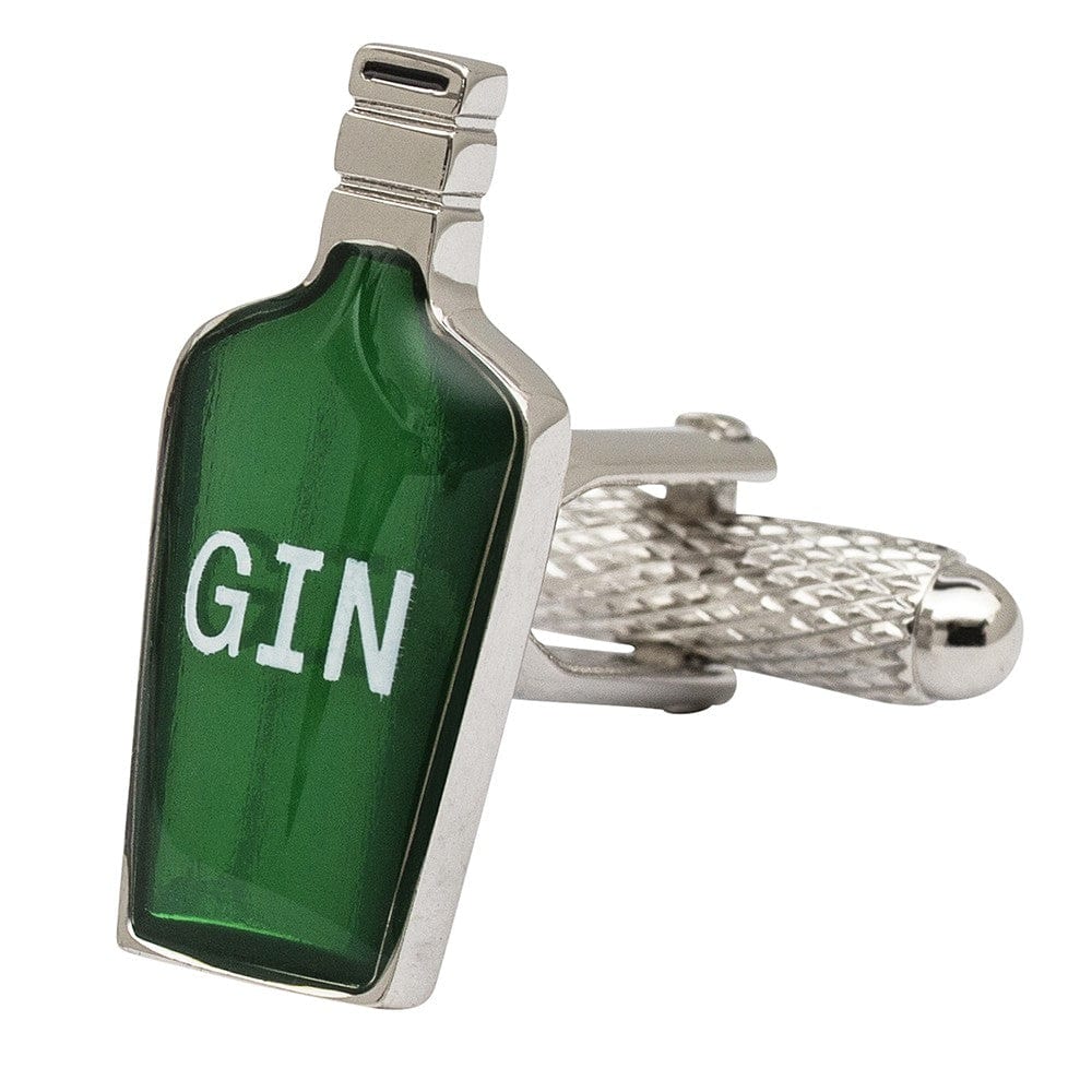 Cufflink Man Cufflinks Gin Bottle Cufflinks