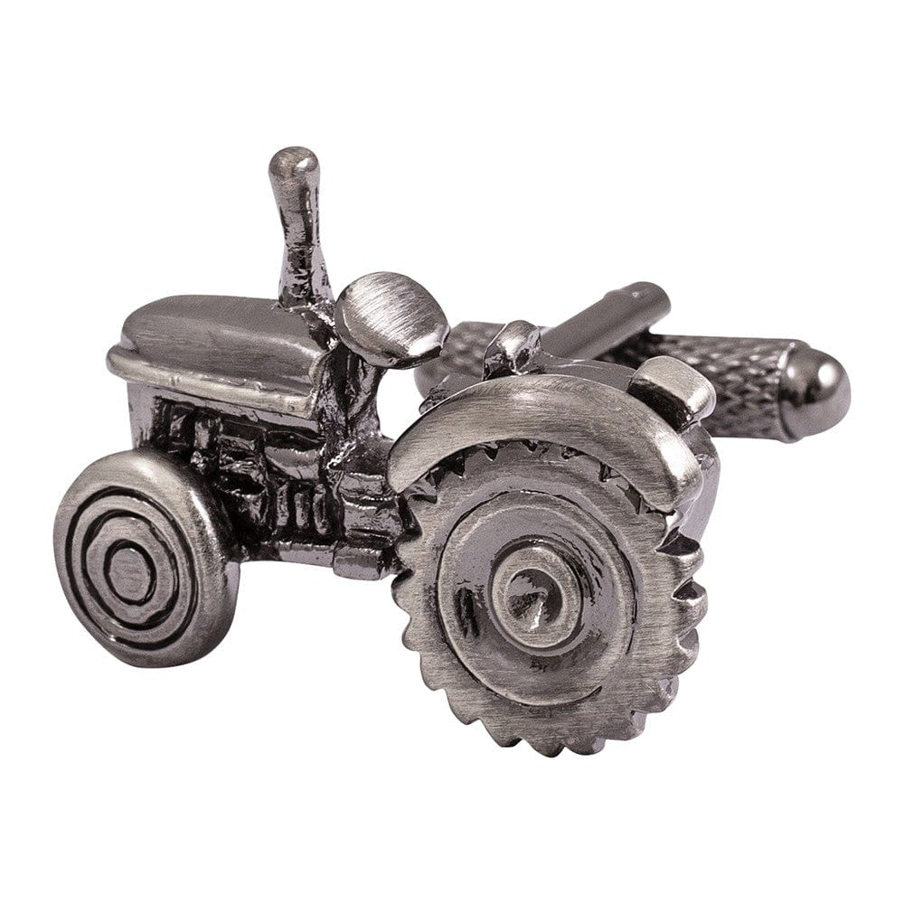 Cufflink Man Cufflinks Gleaming Tractor Cufflinks