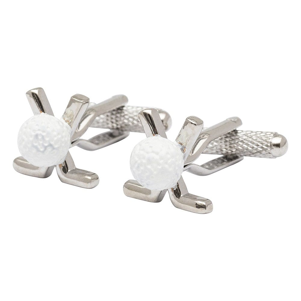 Cufflink Man Cufflinks Golf Ball And Clubs Cufflinks