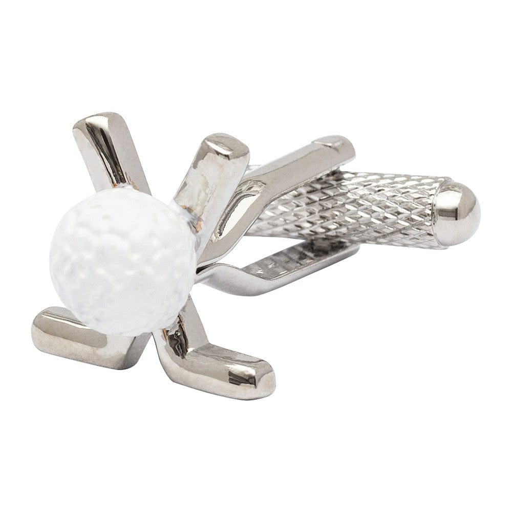 Cufflink Man Cufflinks Golf Ball And Clubs Cufflinks