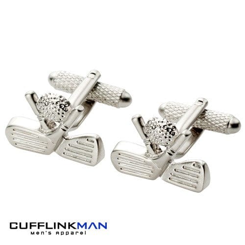 Cufflink Man Cufflinks Golf Iron and Wedge Cufflinks