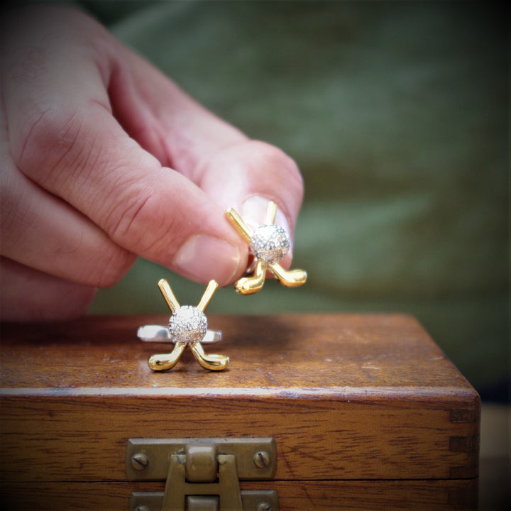 Cufflink Man Cufflinks Golf Putting Perfect Cufflinks