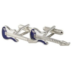 Cufflink Man Cufflinks Guitar Cufflinks - Purple