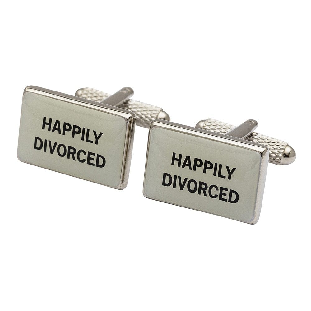 Cufflink Man Cufflinks Happily Divorced Cufflinks