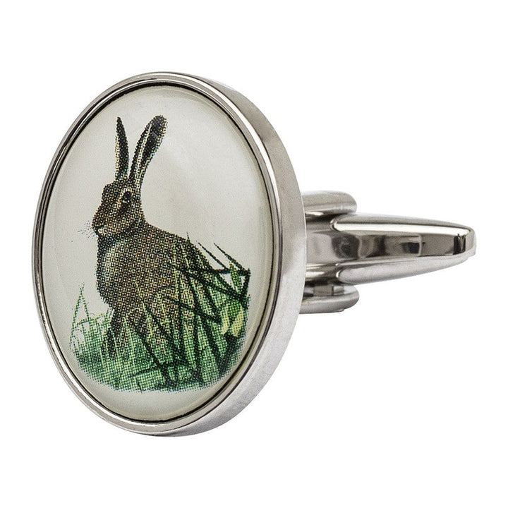 Cufflink Man Cufflinks Hare Cufflinks