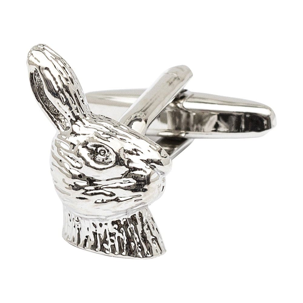 Cufflink Man Cufflinks Hares Head Cufflinks