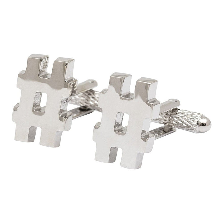 Cufflink Man Cufflinks Hashtag Cufflinks