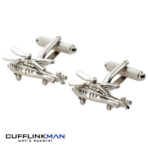 Cufflink Man Cufflinks Helicopter Cufflinks