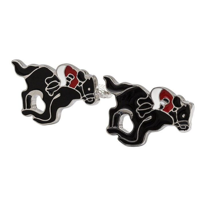 Cufflink Man Cufflinks Horse Racing Cufflinks