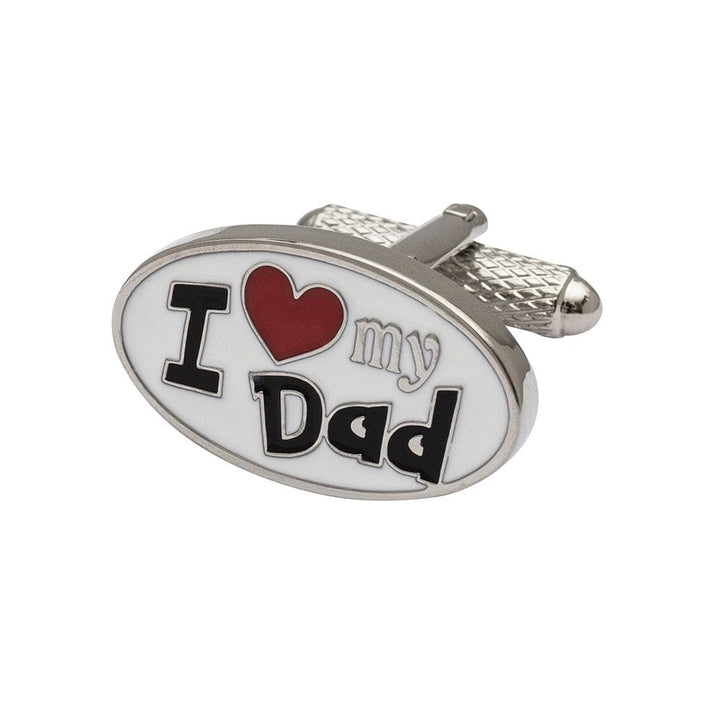 Cufflink Man Cufflinks I Love My Dad Cufflinks