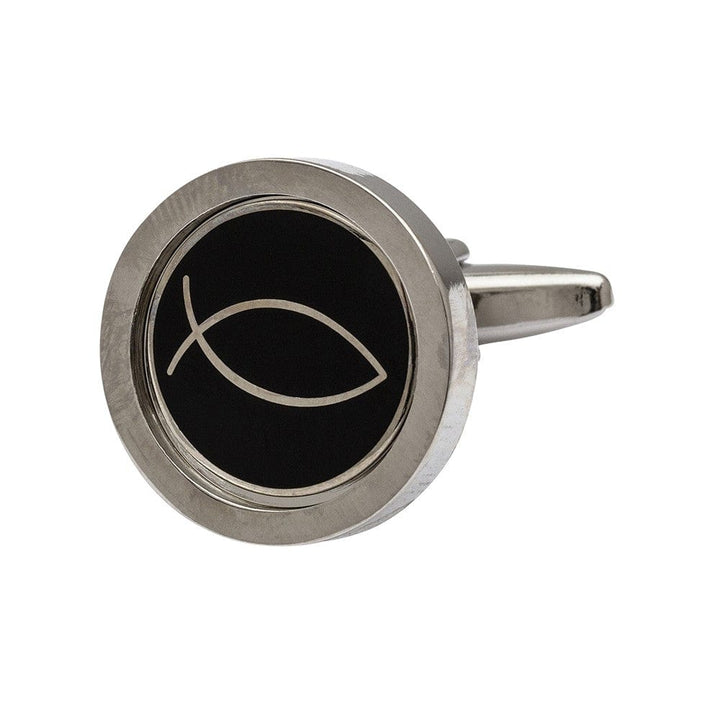 Cufflink Man Cufflinks Ichthus Cufflinks