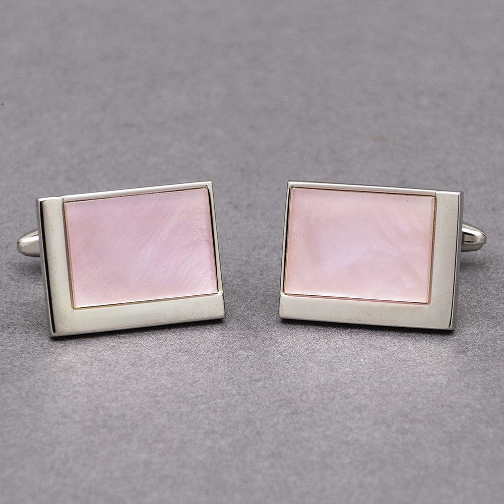 Cufflink Man Cufflinks Impressions Pink Cufflinks